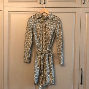 Tory Burch size 4 button down dress cotton